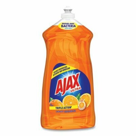 COLGATE-PALMOLIVE Ajax, Dish Detergent, Liquid, Antibacterial, Orange, 52 Oz, Bottle 49860
